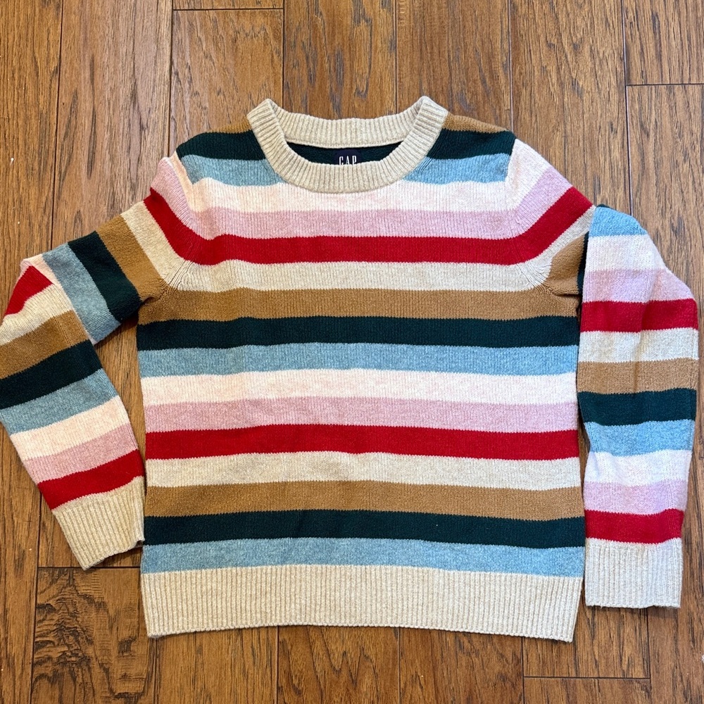 GAP Women's Striped Sweater, Sz Small